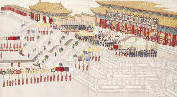 Hôn lễ hoàng đế thời nhà Thanh Minh Chân Tướng