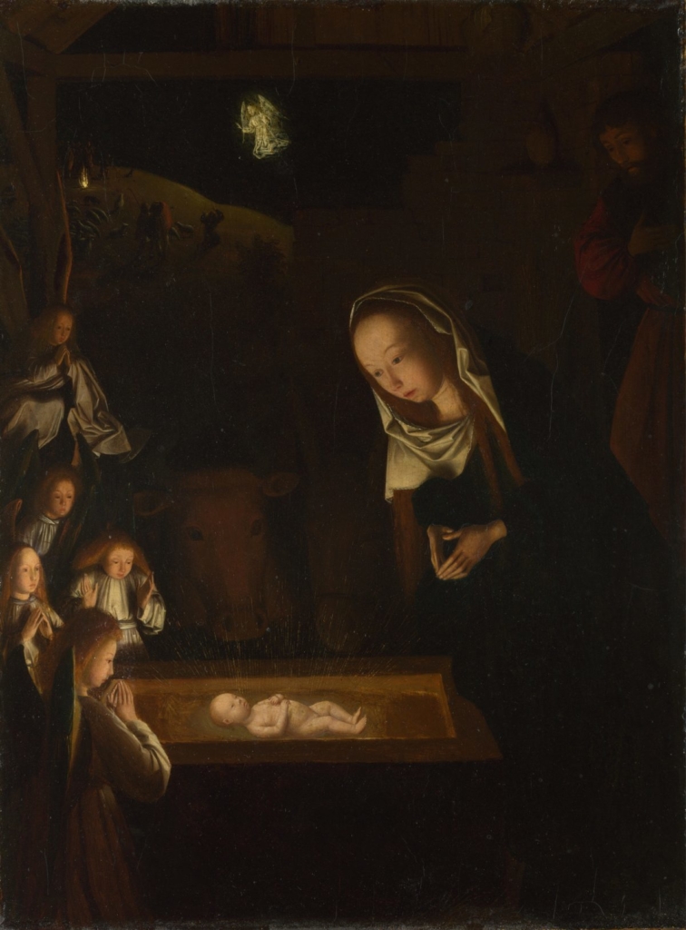 Nguồn ánh sáng chính trong “Nativity at Night” (tạm dịch: Chúa giáng sinh vào ban đêm)