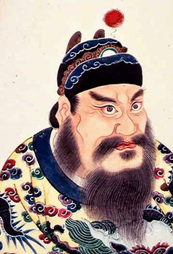 Bức chân dung của Tần Thủy Hoàng được vẽ từ thời nhà Thanh. (Ảnh: Wikipedia)