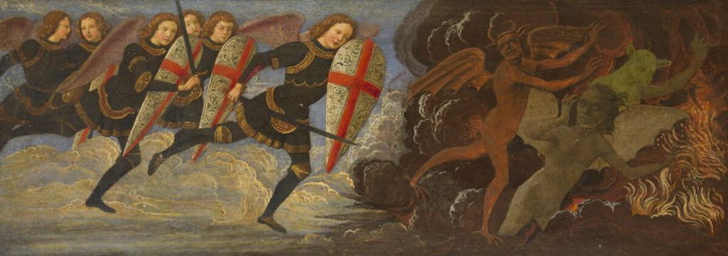Saint Michael and the Angels at War with the Devil