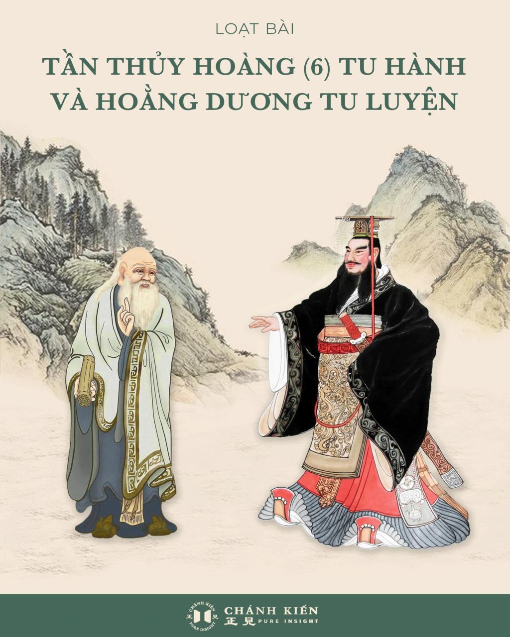 Nhân vật anh hùng thiên cổ Trung Quốc - Tần Thủy Hoàng (6): Tu hành, hoằng dương tu luyện 3 Tần Thủy Hoàng,